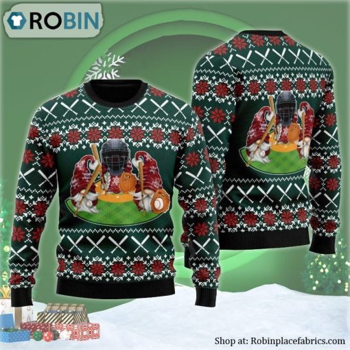 Holly Jolly Christmas Gnomes Ugly Christmas Sweater