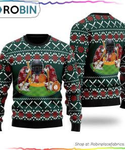 Holly Jolly Christmas Gnomes Ugly Sweater