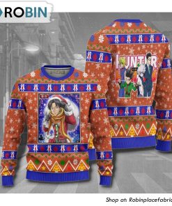 Hunter X Hunter Wing Anime 3D Printed Ugly Christmas Sweater