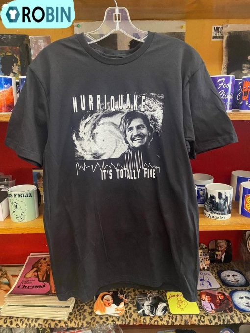 Hurricane Hilary Shirt, It’s Totally Fine Crewneck Unisex Hoodie