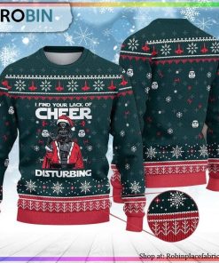 I Find Your Lack Of Cheer Disturbing Ugly Christmas Sweater