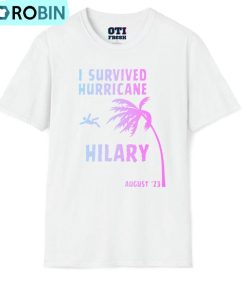 I Survived Hurricane Trendy Shirt, Vintage Crewneck Sweatshirt