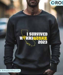 I Survived Hurriquake 2023 Shirt