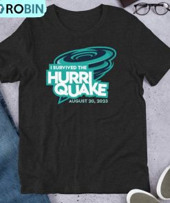 I Survived The Hurriquake Trendy Crewneck Unisex T Shirt
