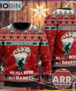 I Wanna Be The One Who Has A Beer Ugly Christmas Sweater