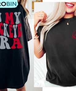 In My Buckeye Era Retro Shirt, Football Season Crewneck Unisex T Shirt