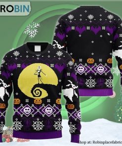 Jack In The Nightmare Before Ugly Christmas Sweater