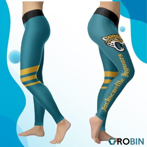 Jacksonville Jaguars Women 3D Printed Leggings Sports