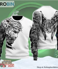 Jesus Christ Sun Of The God Ugly Christmas Sweater