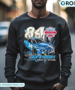 Jimmie Johnson #84 2023 Chicago Street Race Inaugural Event July 2 Shirt