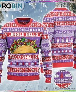 Jingle Bells Taco Shells Christmas Sweater