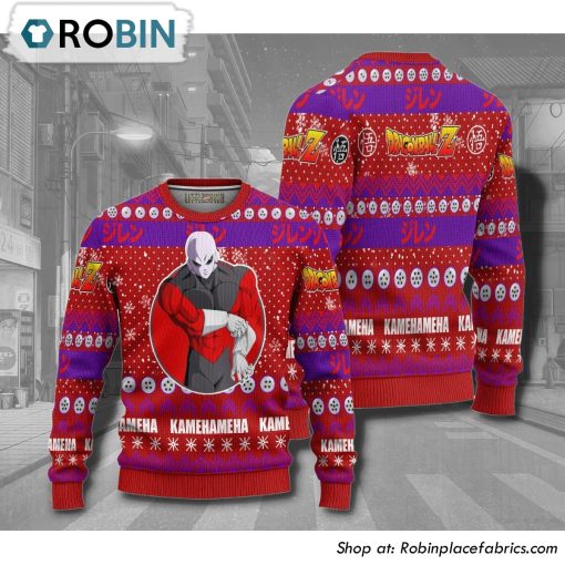 Jiren Dragon Ball Z Anime Christmas Ugly Sweater