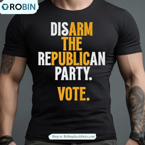 John Pavlovitz Disarm The Republican Party Vote Shirt