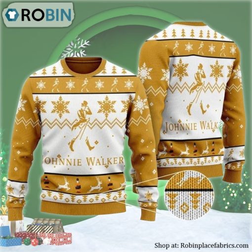 Johnnie Walker Ugly Christmas Sweater