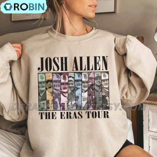 Josh Allen The Eras Tour Shirt, Josh Allen Sweater Short Sleeve