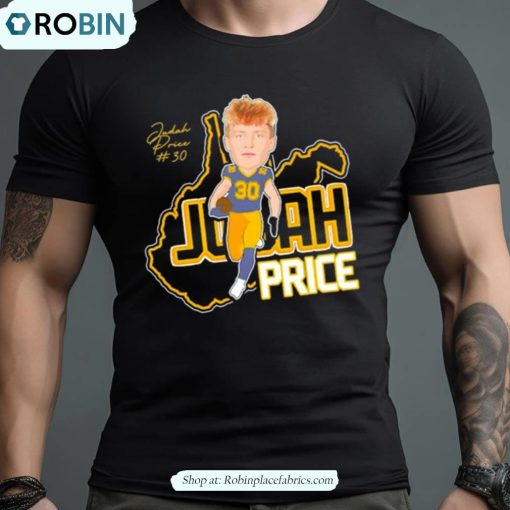 Judah Price Caricature Signature Shirt