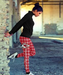 Kansas City Chiefs Caro Seamless Pattern Womens Sports, Running Leggings Kansas City Chiefs Caro Seamless Pattern Womens Sports, Running Leggings