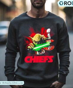 Kansas City Chiefs Master Yoda Art Logo Design Shirt