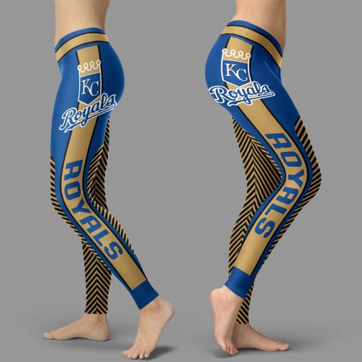 Kansas City Royals Team High Waist Leggings for Women