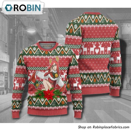 Karin Naruto Anime Christmas Ugly Sweater