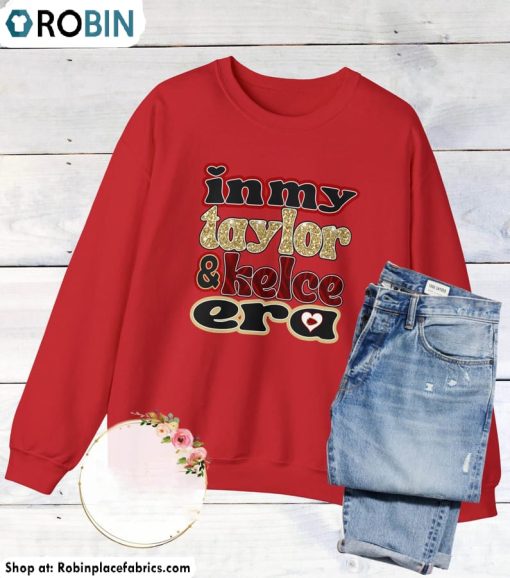 Kelce And Taylor Era Shirt, Travis Swifty Crewneck Unisex T Shirt