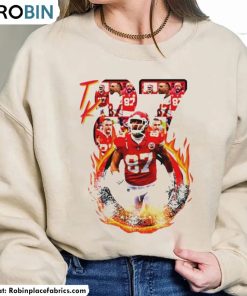 Kelce Travis 87 Shirt, America Football Long Sleeve Short Sleeve