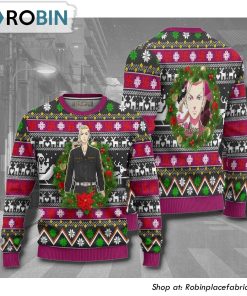 Ken Draken Tokyo Revengers Anime Christmas Ugly Sweater