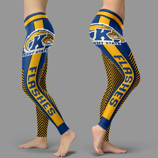 Kent State Golden Flashes Team High Waist Leggings for Women