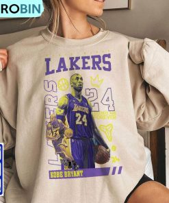 Kobe Bryant Graphic Shirt, Kobe Bryant La Lakers Hoodie Crewneck