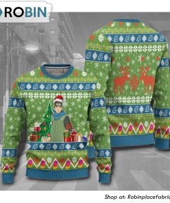 Konohamaru Boruto Naruto Anime Christmas Ugly Sweater