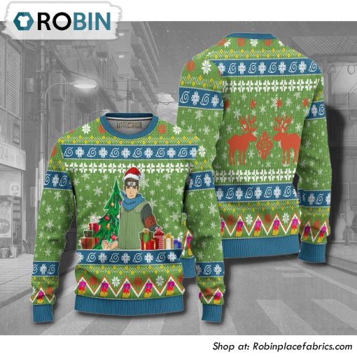 Konohamaru Boruto Naruto Anime Christmas Ugly Sweater