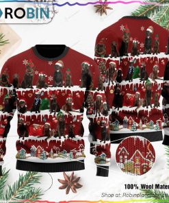 Labrador Dog Ugly Christmas Sweater