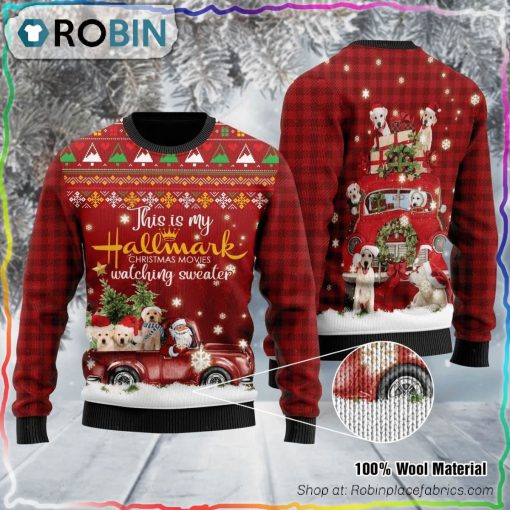 Labrador Retriever Dog Ugly Christmas Sweater
