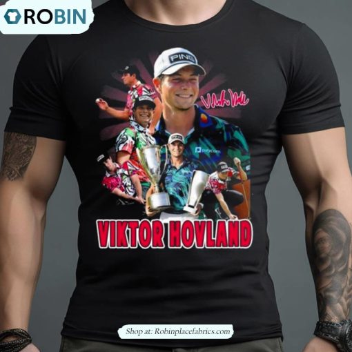 Limited Edition 2023 Viktor Hovland Signature Shirt
