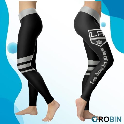 Los Angeles Kings Women 3D Printed Leggings Sports