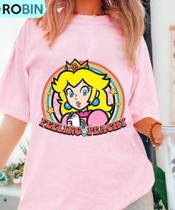Mario Princess Peach Shirt, Feeling Peachy Tee, Hoodie, Sweatshirt