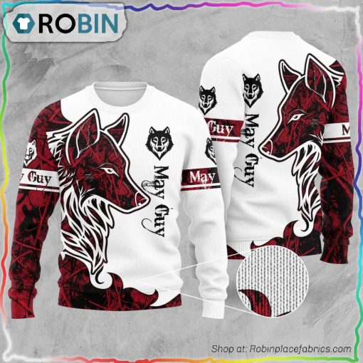 May Wolf Ugly Christmas Sweater