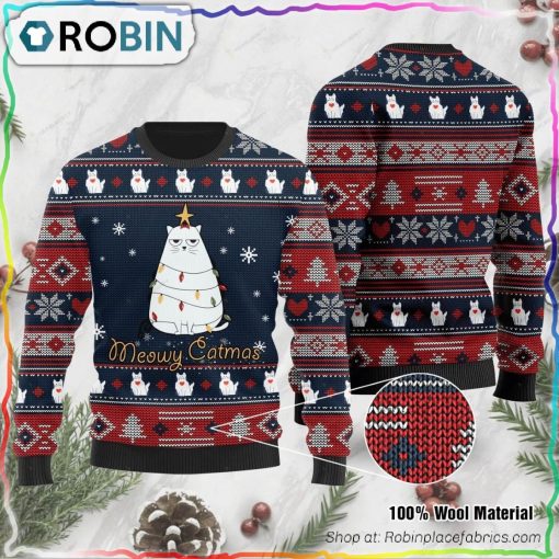 Meowy Catmas  Ugly Christmas Sweater
