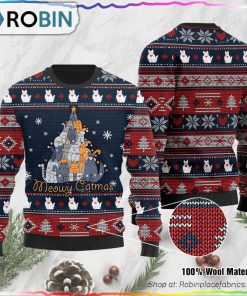 Meowy Catmas Ugly Christmas Sweater