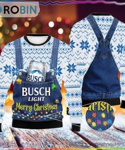 Merry Christmas Busch Light Sweater