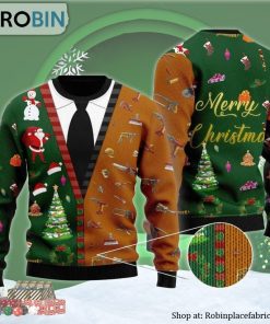 Merry Christmas Carpenter Ugly Christmas Sweater