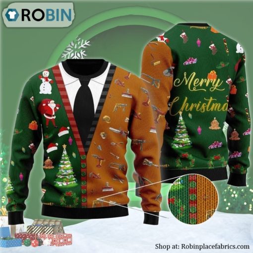 Merry Christmas Carpenter Ugly Christmas Sweater
