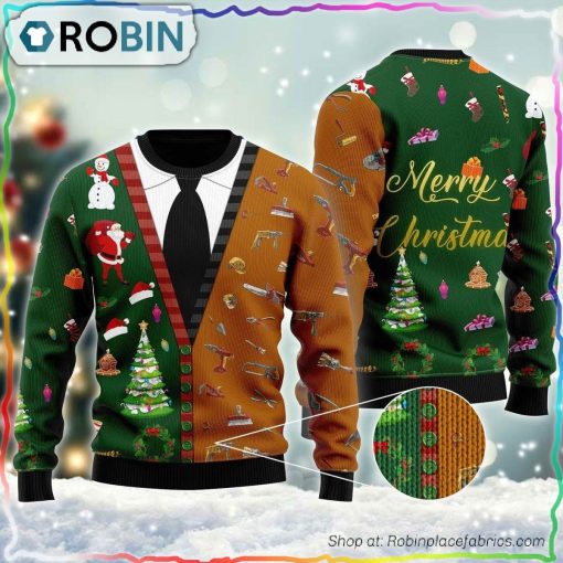 Merry Christmas Carpenter Ugly Sweater