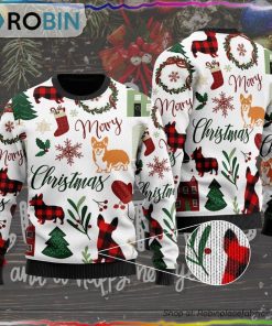 Merry Christmas – Corgi Dog Ugly Christmas Sweater