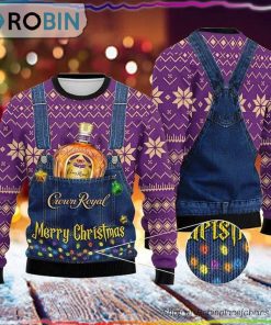 Merry Christmas Crown Royal Ugly Sweater