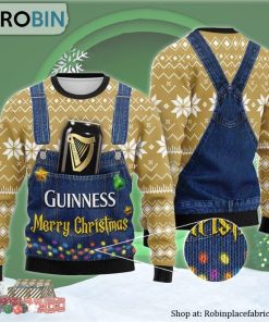 Merry Christmas Guinness Ugly Christmas Sweater