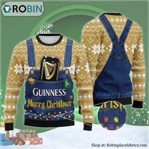 Merry Christmas Guinness Ugly Christmas Sweater