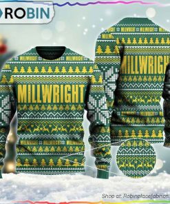 Merry Christmas Millwright Ugly Sweater