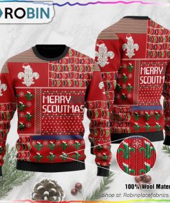 Merry Scoutmas Ugly Christmas Sweater