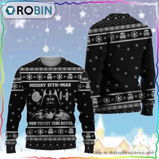 Merry Sith-Mas Darth Vader Christmas Sweater